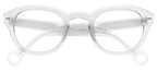 Crystal Clear Showerspecs anti-fog reading glasses.
